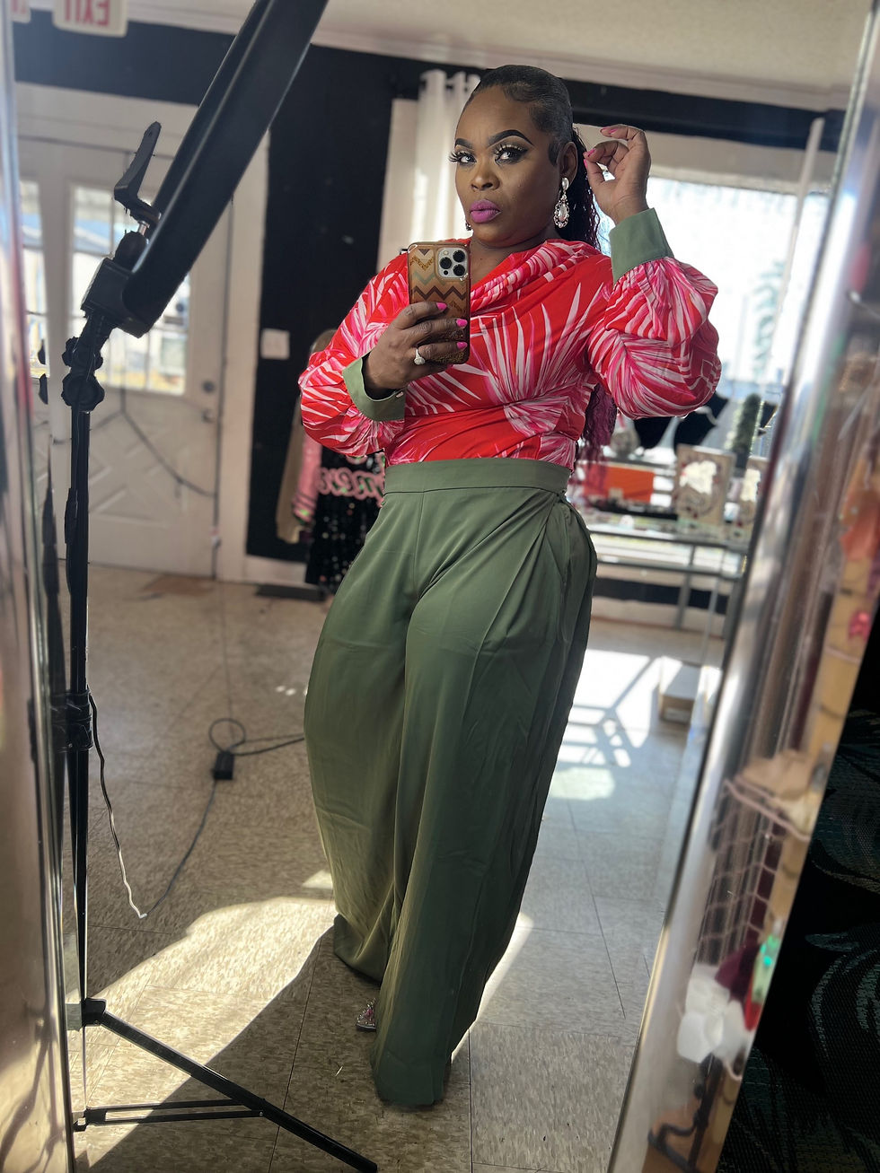 Thumbnail: Beverly 2 pc wide leg set 