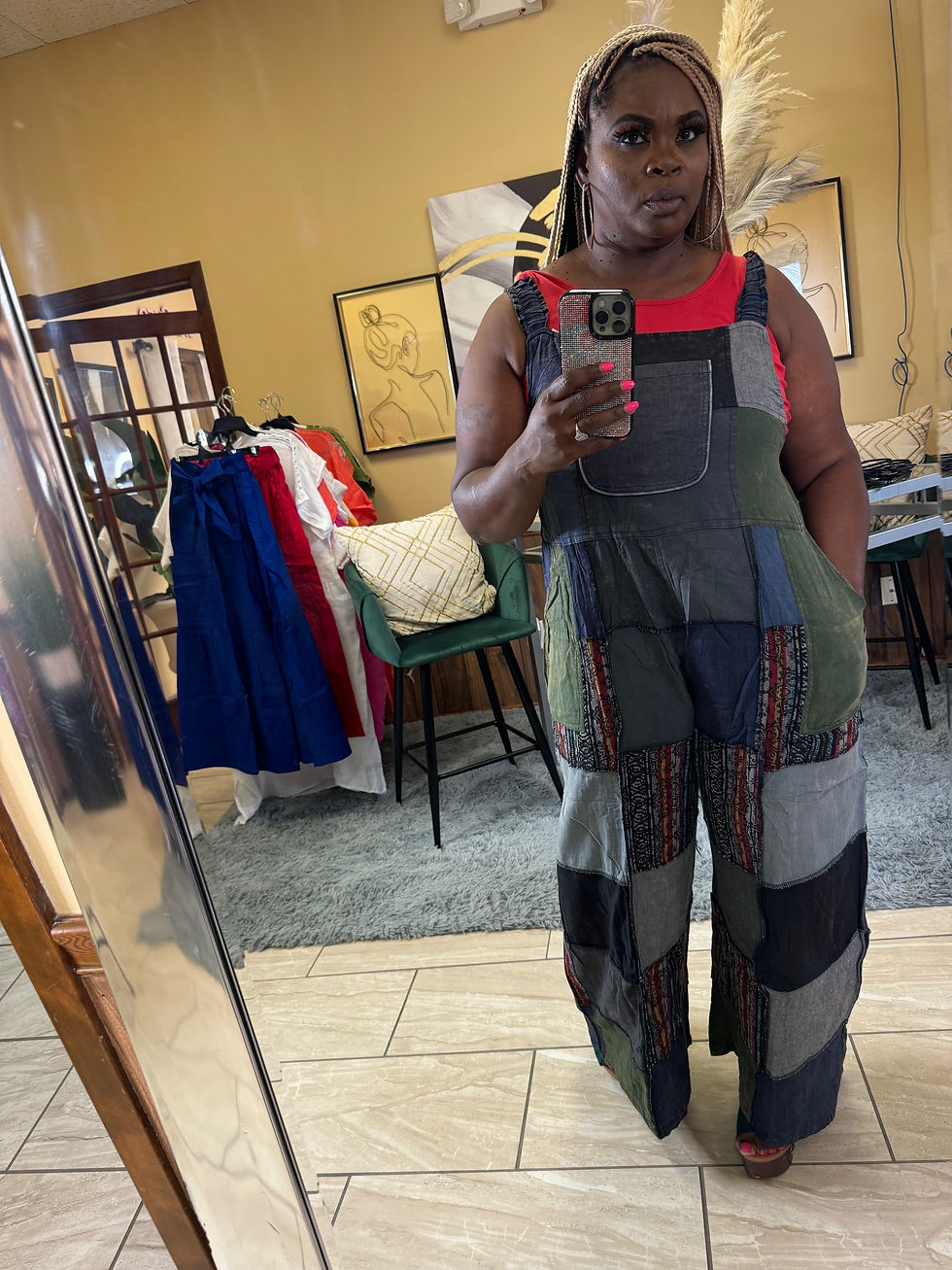 Thumbnail: Linen overalls !!!!