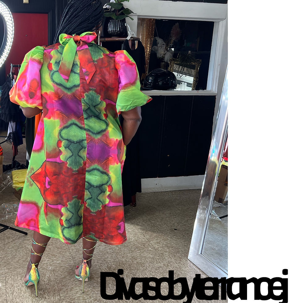 Thumbnail: BELLA BELL (multi dress) 
