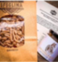 Handcrafted Pasta and Wild Mushroom Confit holiday gift bag 