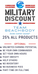 Military Discount for Coaches!