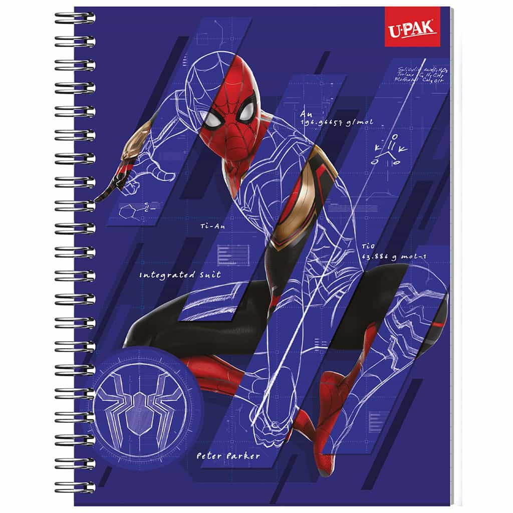 LIBRETA PROFESIONAL RAYA SPAIDERMAN 100 HOJAS
