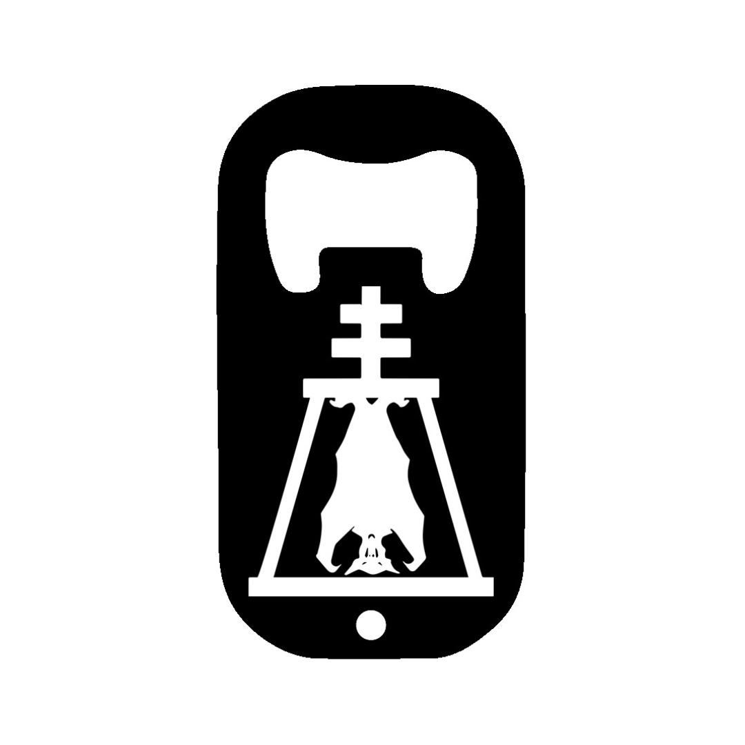 Bottle Opener - Inland Empire Goth Logo