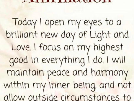 Set the tone for your day!