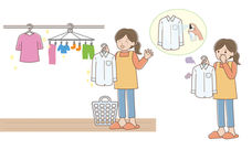 部屋干しの臭い対策