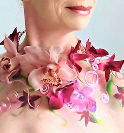 Orchid wearable Floral Art www_edited.jp