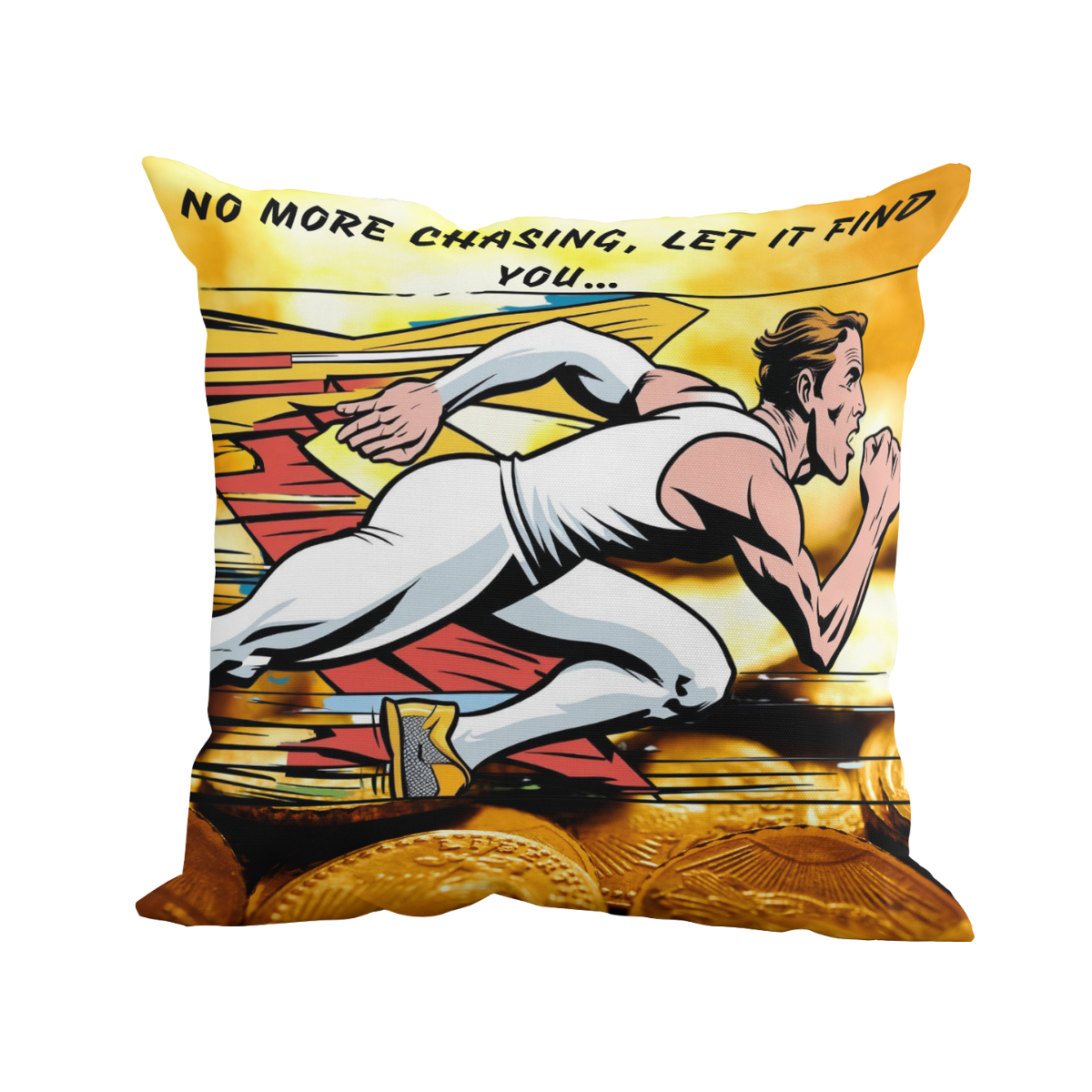 No More Chasing … pillows male-1 count