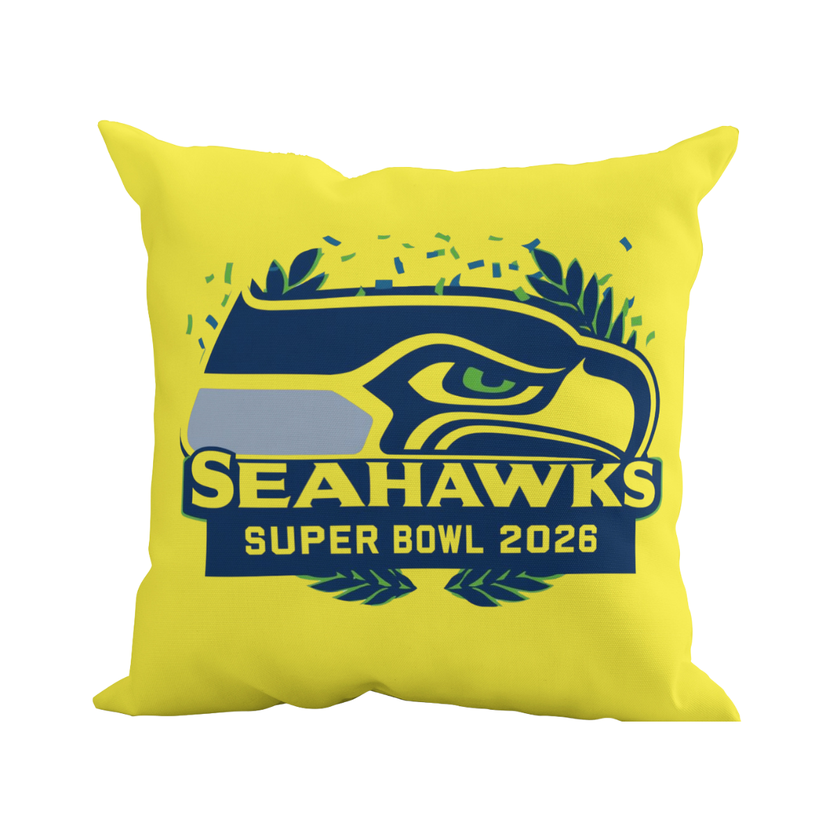 Seattle Seahawks Pillows 14in. x 14in. 