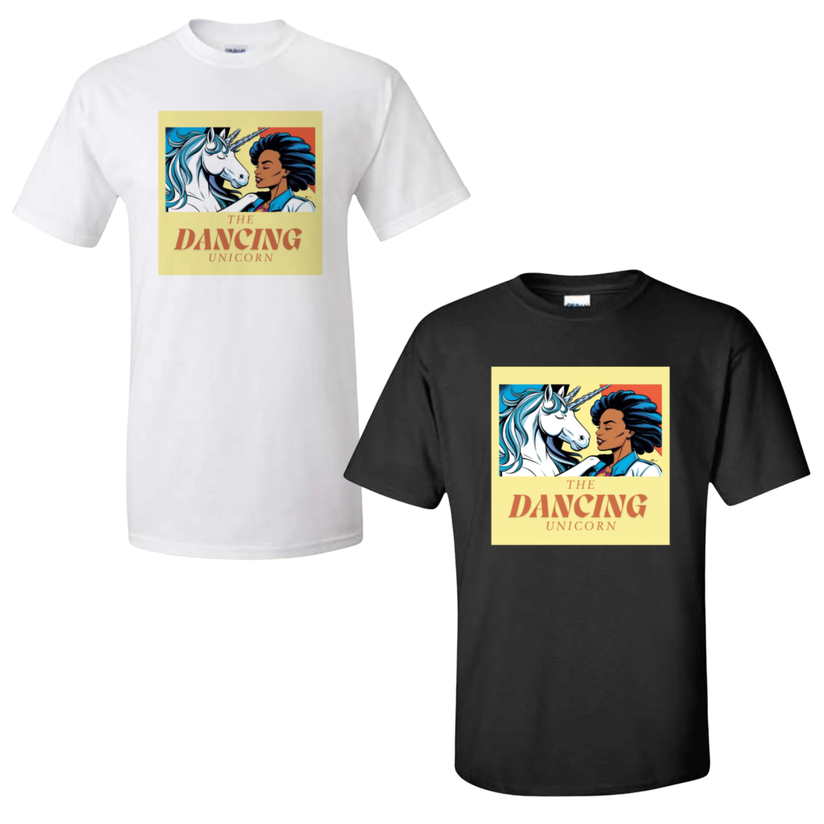 The Dancing Unicorn T shirts -1 count