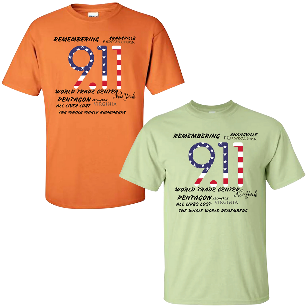 Thumbnail: REMEMBERING 911 T SHIRT DESIGN 