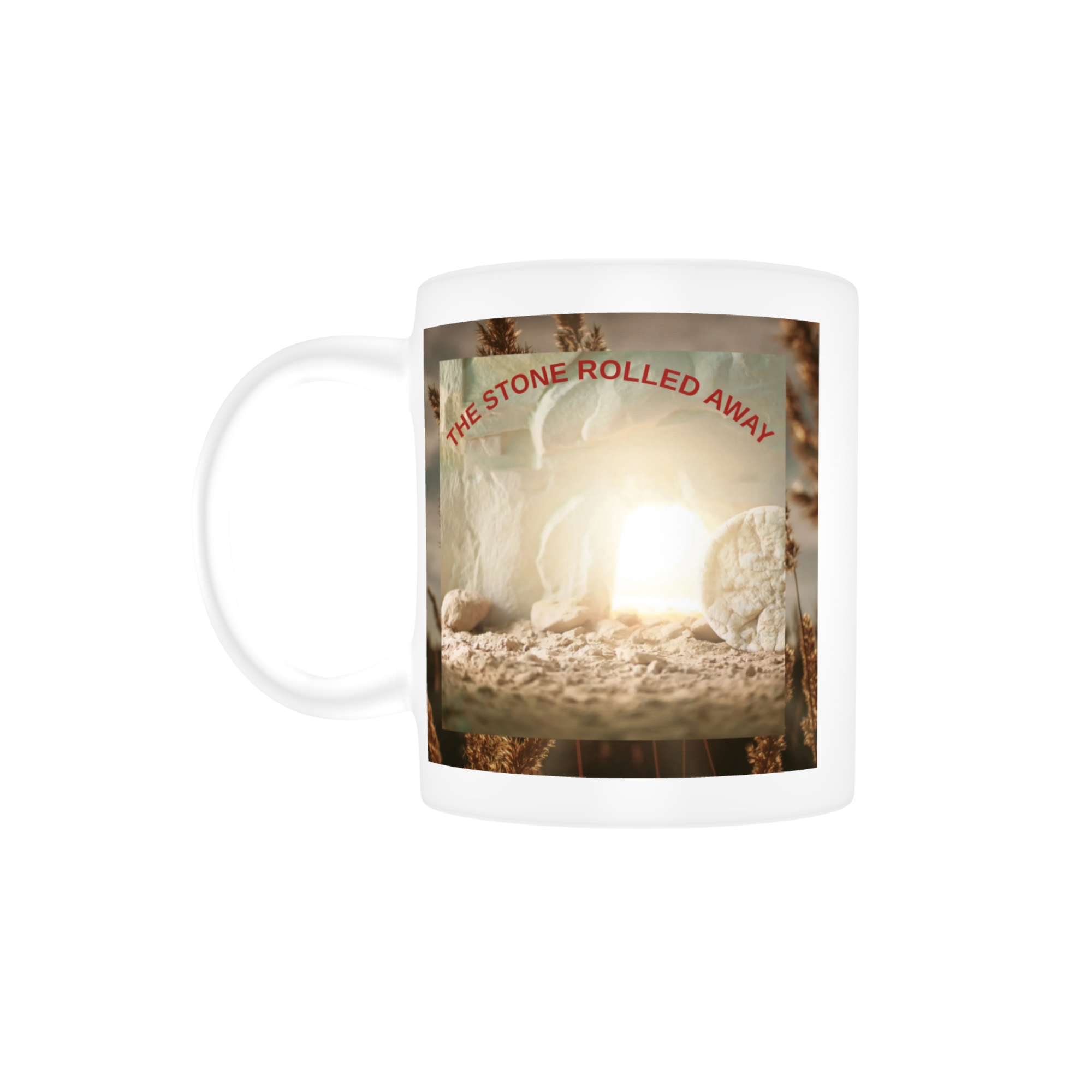 The Stone Rolled Away Mugs #1
