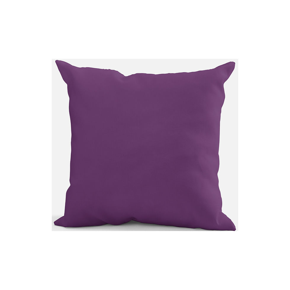 Thumbnail: Happy Mother’s Day (a Mother’s Day Prayer) Pillow #1 (front white/back purple)