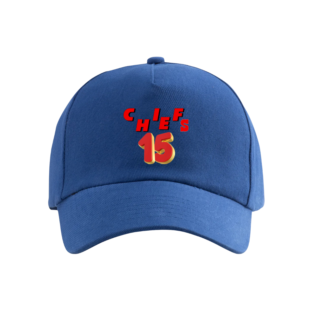 Chiefs 15 Caps-1 count-ROYAL BLUE COLOR