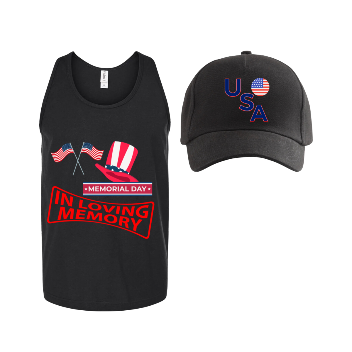 In Loving Memory Tank Top T-Shirts & Cap #3