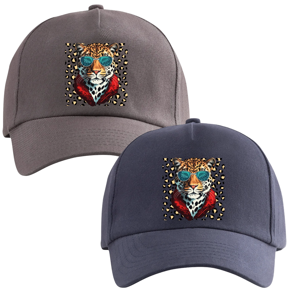 Thumbnail: Tigers with shades Caps Designed #4-1 count 