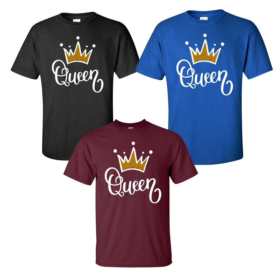 Thumbnail: Queen B T Shirt  (forest green)
