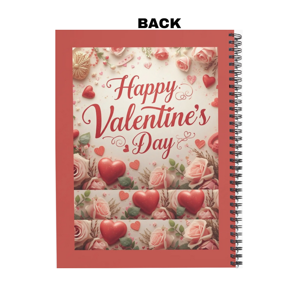 Thumbnail: Happy Valentine Day, 80 filler pages; Notebooks