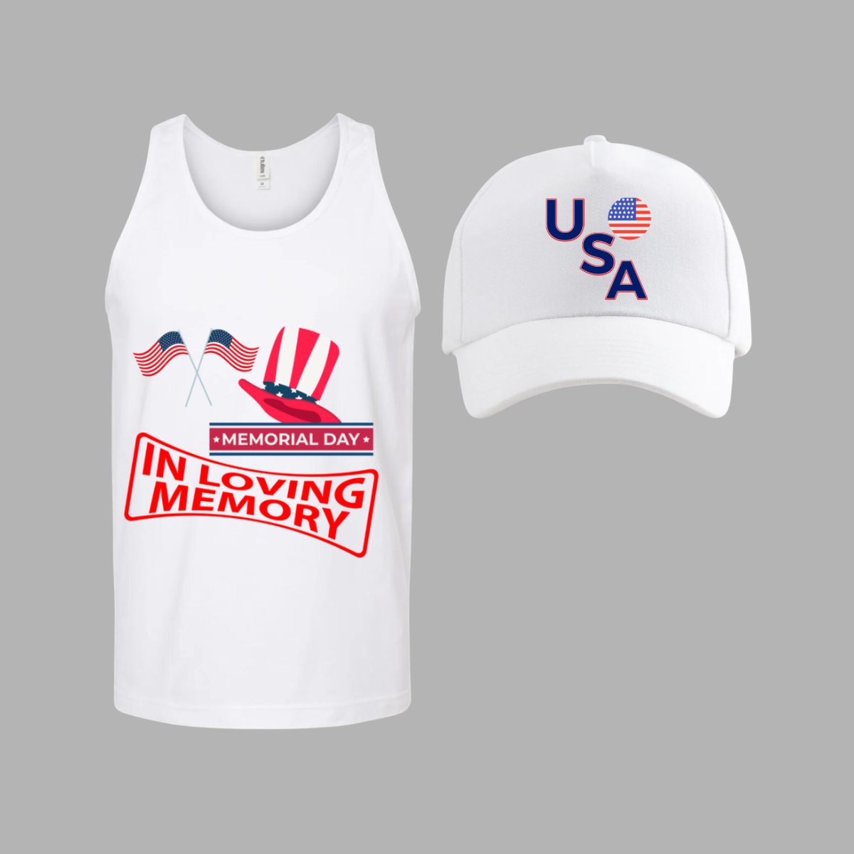 In Loving Memory Tank Top T-Shirts & Cap #1