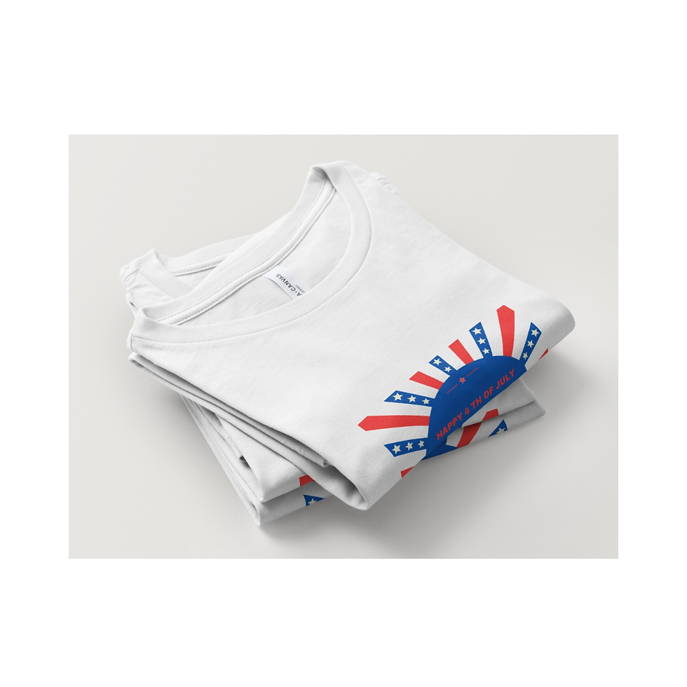 Thumbnail: Happy 4 th of July Unisex Tank Top T-Shirts (large)#1