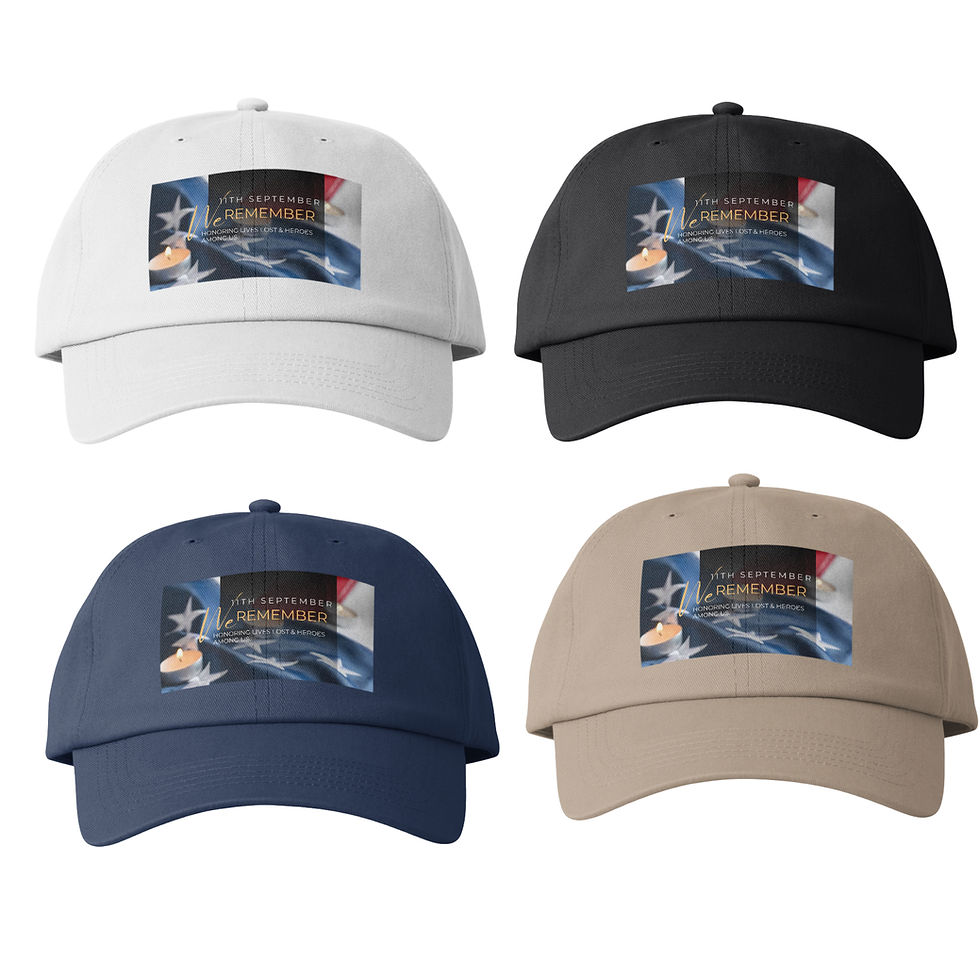 Thumbnail: September 11 (we remember) Caps (white)