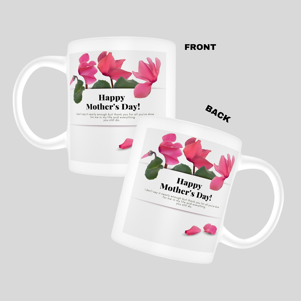 Thumbnail: Happy Mother’s Day Set (2 pillows, 1 mug, & 1 Tote Bag) #4