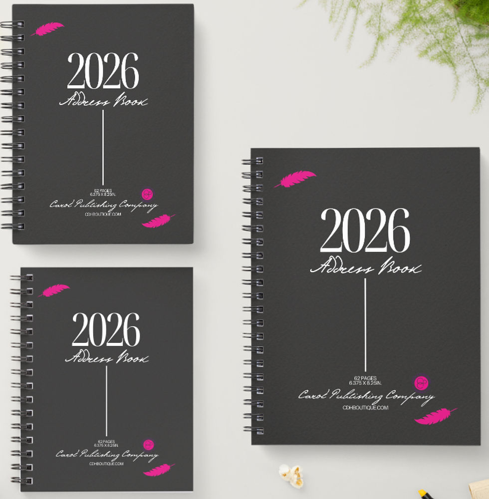 Thumbnail: 2 Count Basic Giant Address Book (wire bound notebook with a hardcover)#4