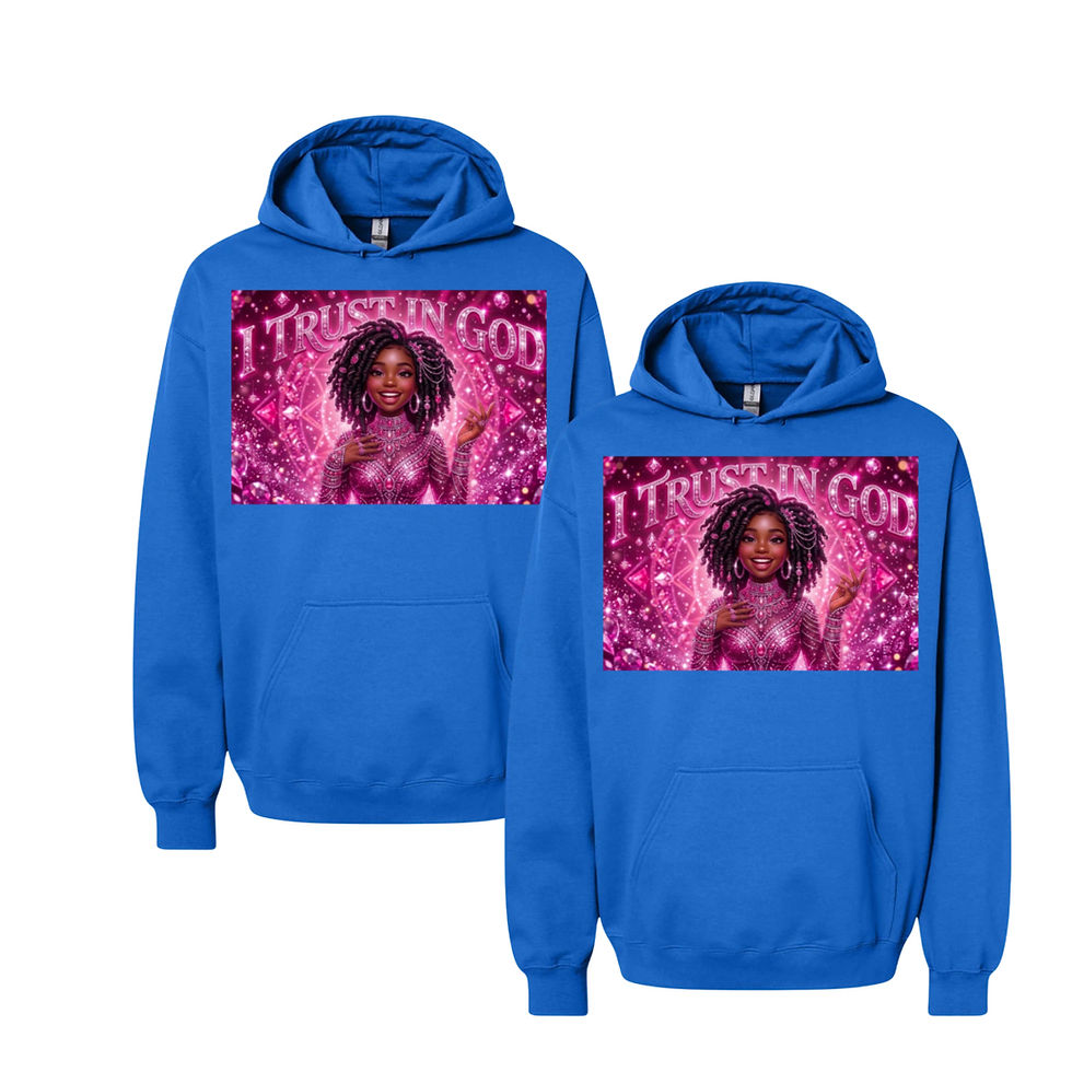Thumbnail: 1- I Trust in God Hoodie 