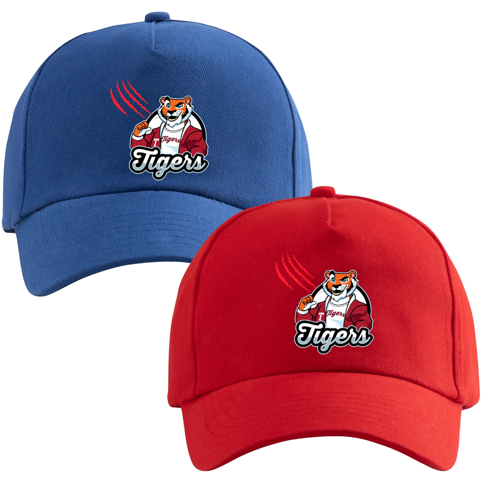 Thumbnail: Tigers Caps Designed #2-1 count 