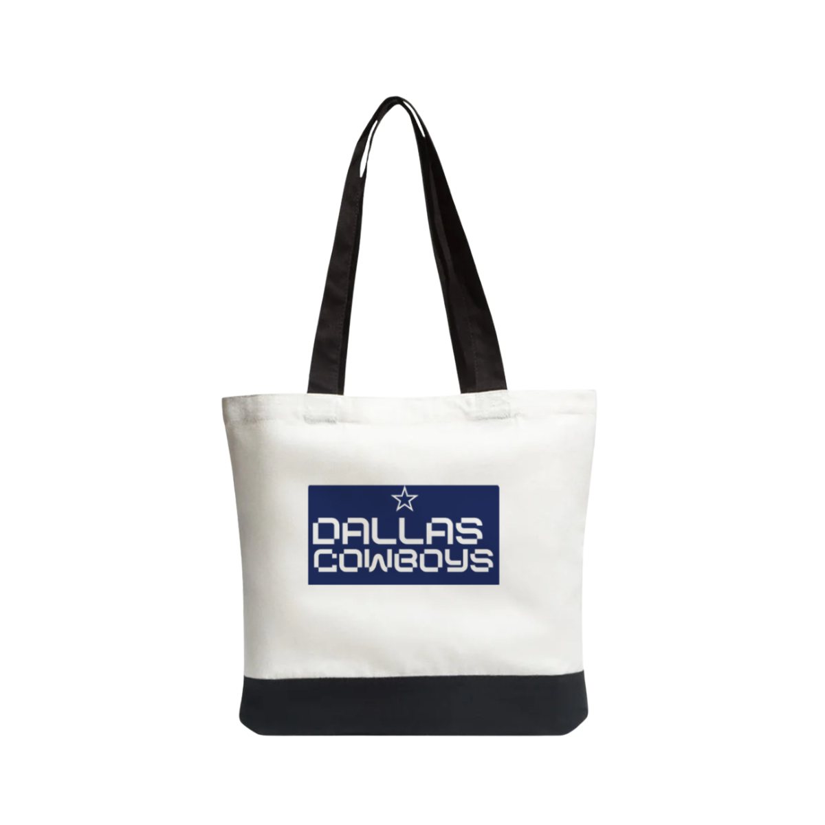 DALLAS COWBOYS TOTE BAG- (middle blue star)-1 count- front/back design