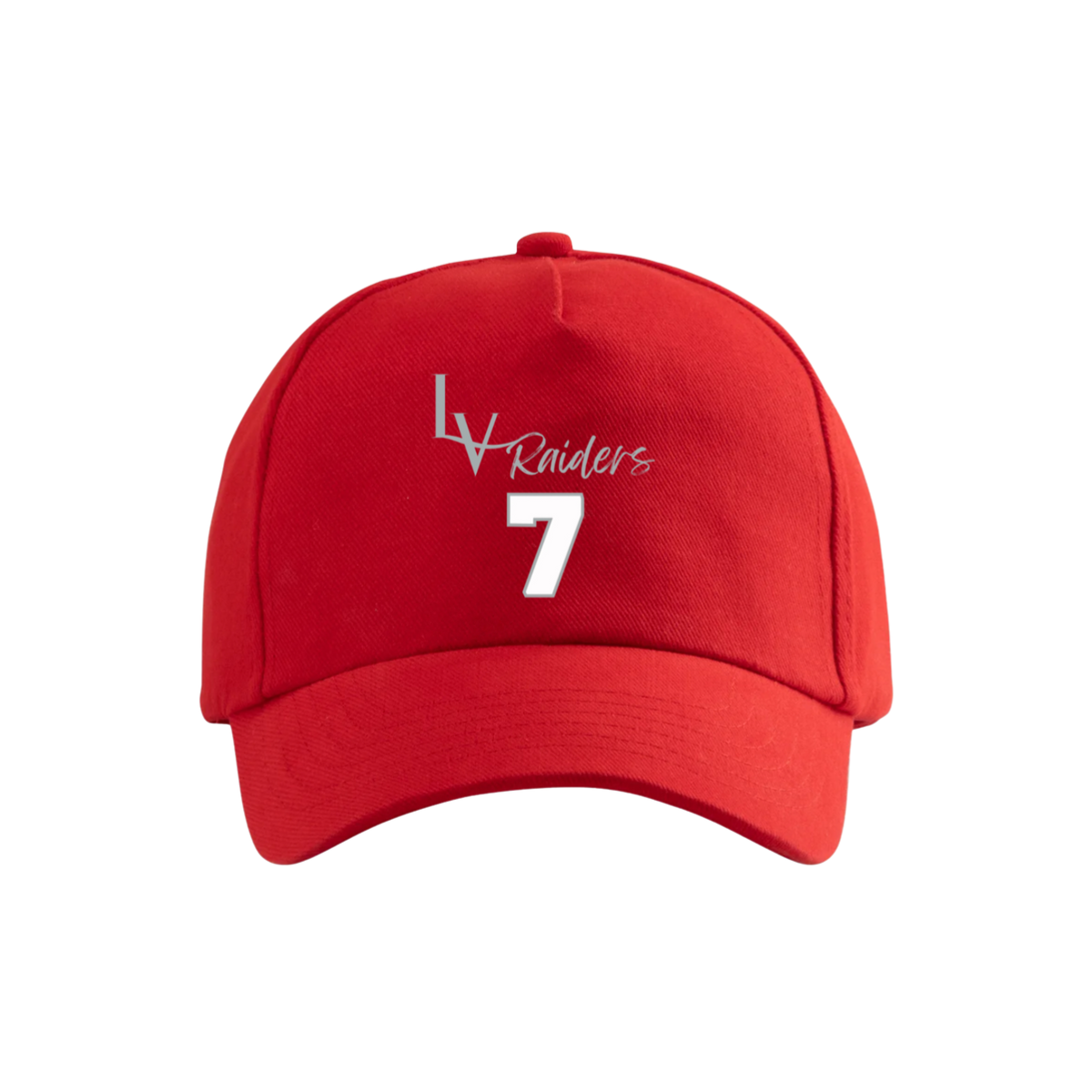 LV Raiders #7 Caps-1 count-RED COLOR