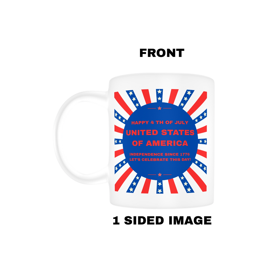 Thumbnail: Happy 4th of July (4) Mugs Sets #2