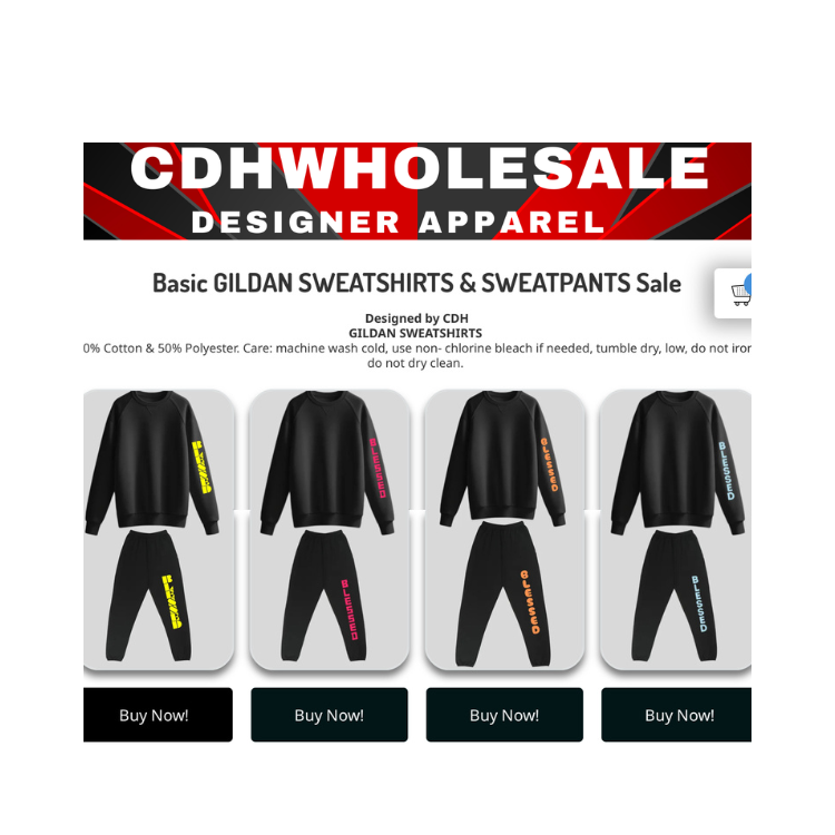 Thumbnail: Basic Gildan Blessed Sweatshirts & Sweatpants Sale#3