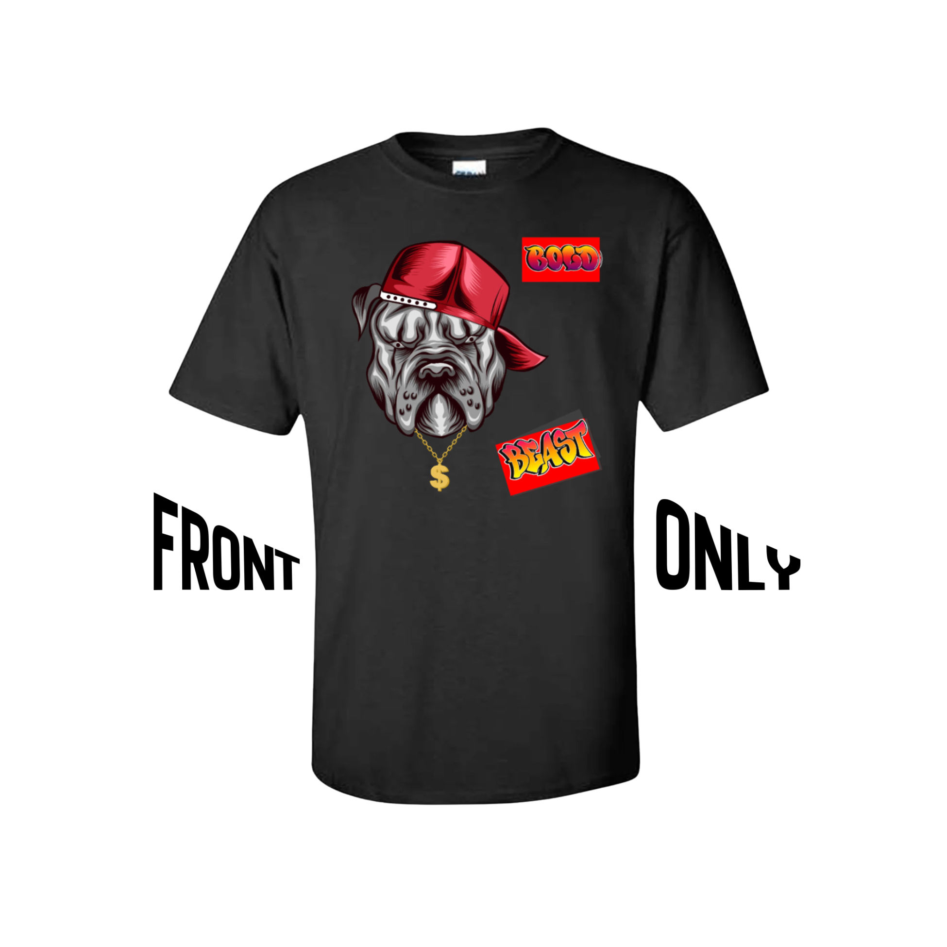 Bold Beast T Shirt (black)