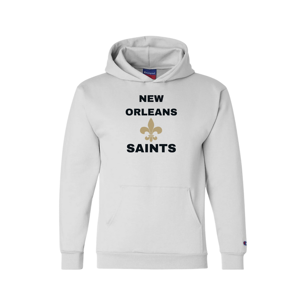 Thumbnail: New Orleans Saints Hoodies (black letters)-2 count