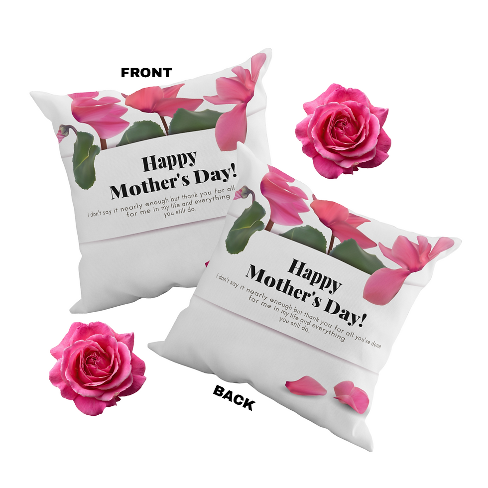 Thumbnail: 2 Count Happy Mother’s Day Pillow #6