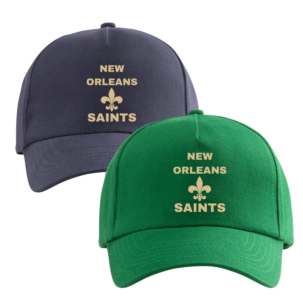 Thumbnail: Saints Caps-(gold letters) 1 count