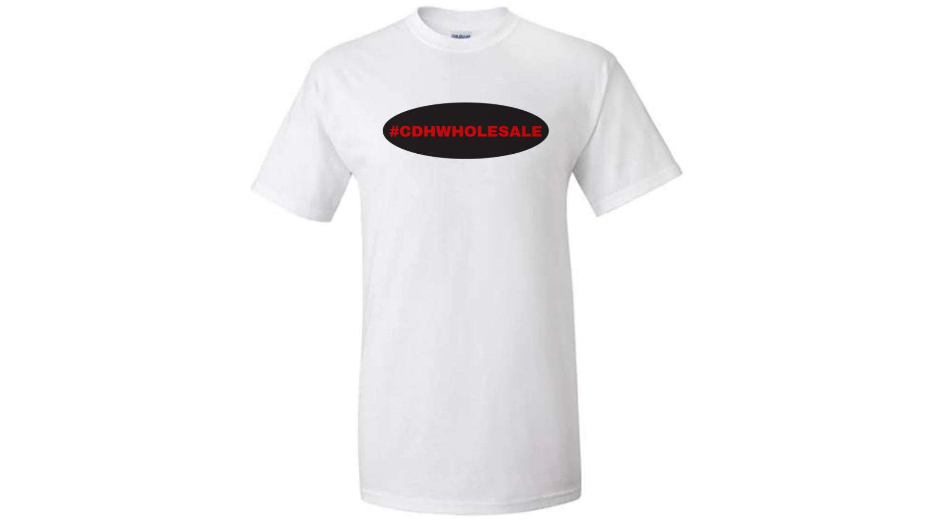 (#cdhwholesale” Unisex T-shirt (white) #1 