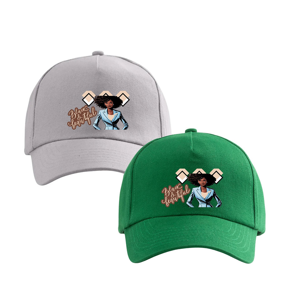 Thumbnail: Black & Beautiful Designed  Baseball Caps #1