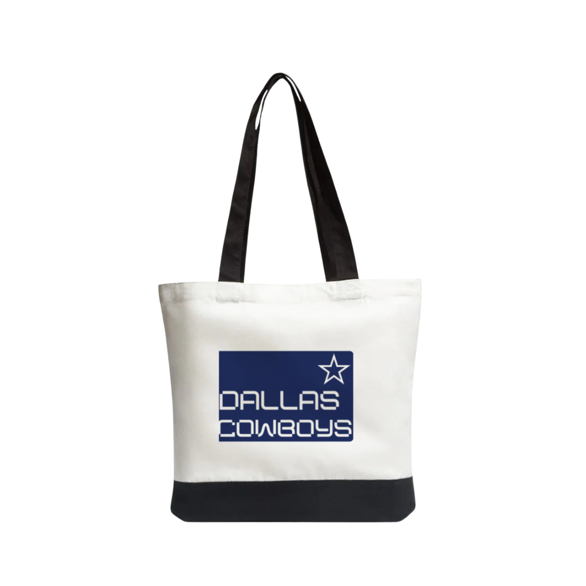 DALLAS COWBOYS TOTE BAG- (right blue star)-1 count- front/back design