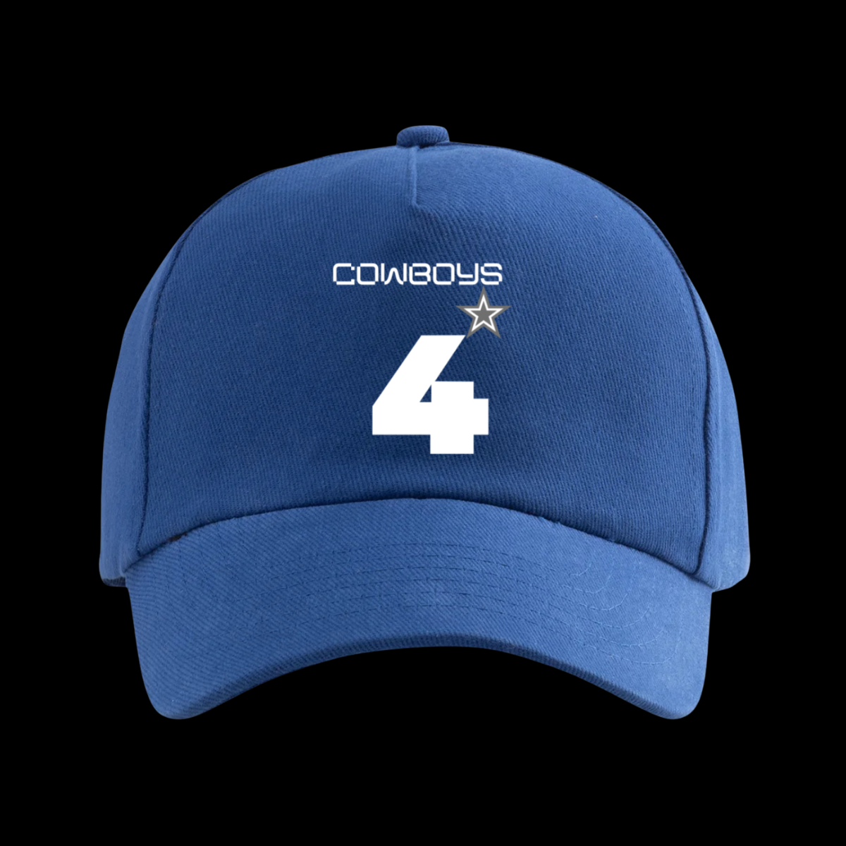 COWBOYS #4 STAR CAPS -1 count 