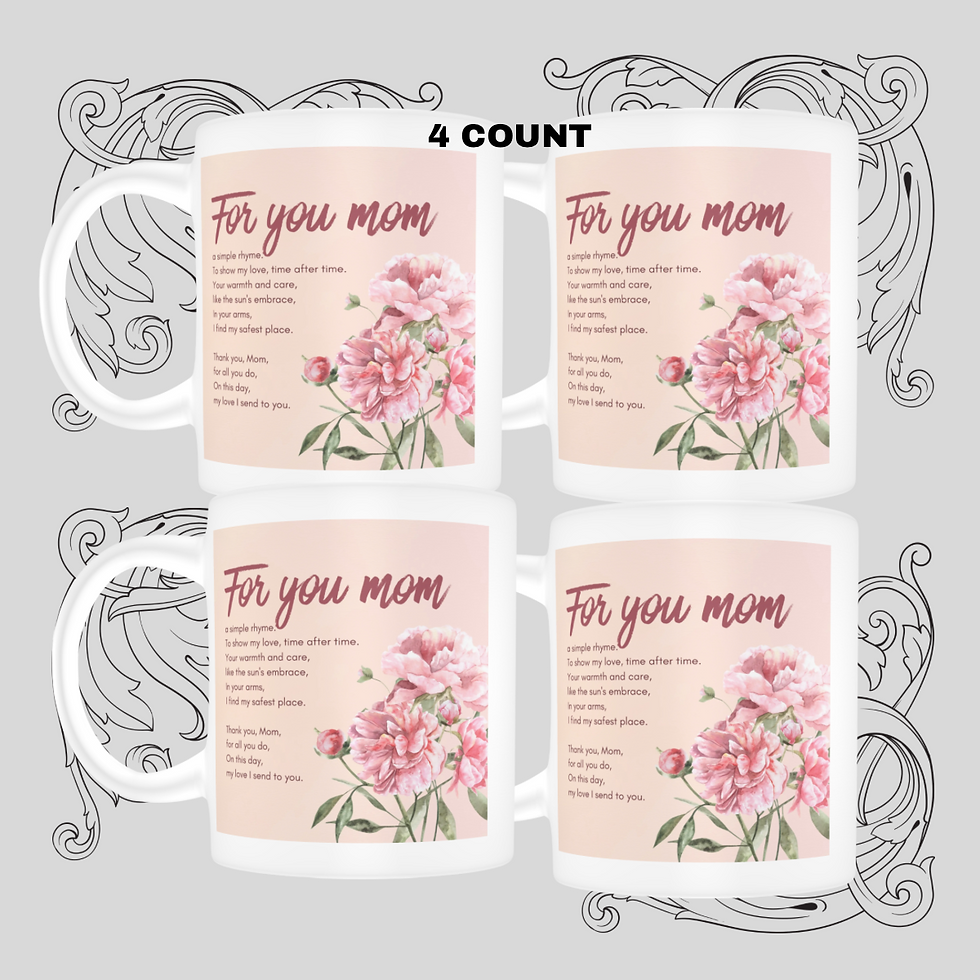 Thumbnail: 4 Count Happy Mother’s Day Mugs#3 