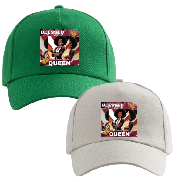 Thumbnail: Blessed Successful Queen  Caps Design-1 count 