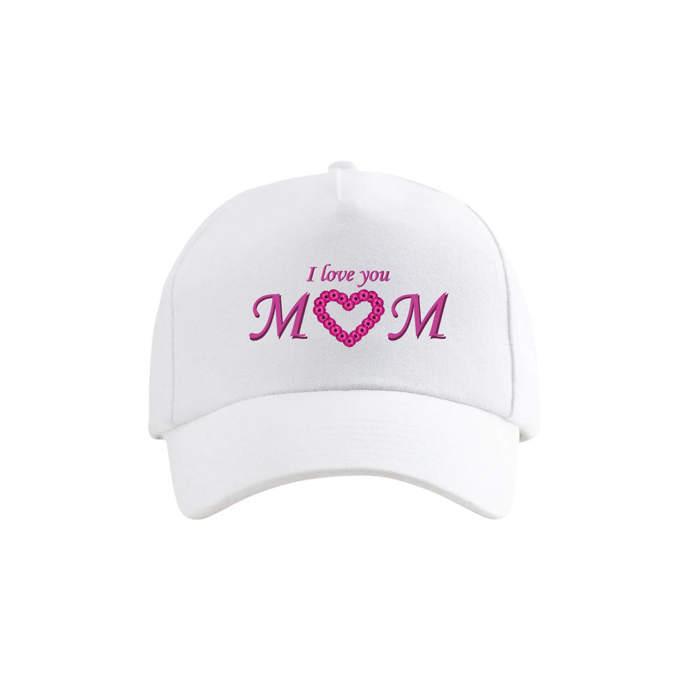 Thumbnail: I Love You Mom Baseball Caps