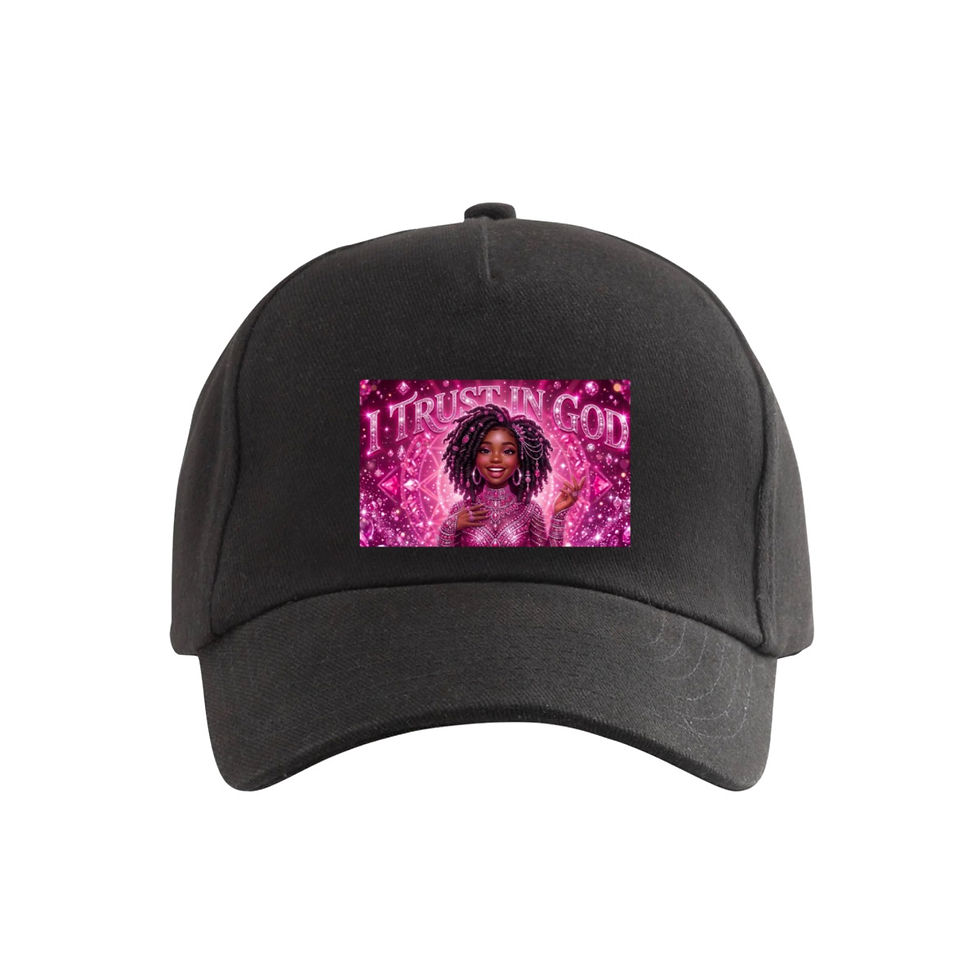 Thumbnail: 1- I Trust in God Black Hoodie & 1 Black Cap 