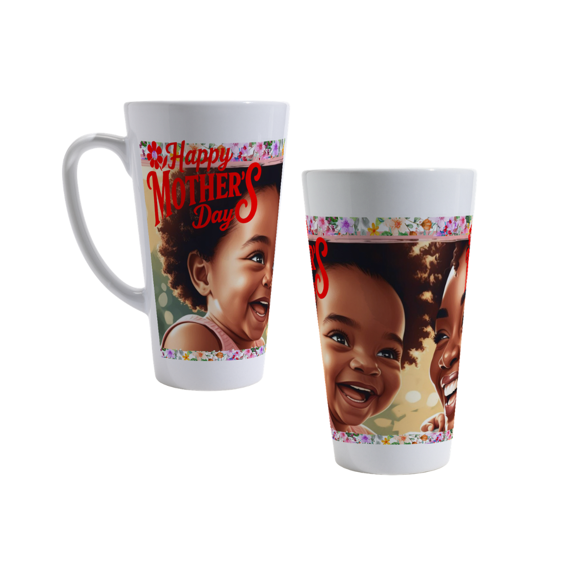 Tall Latte Mother’s Day’s Wrap Around Mugs#2