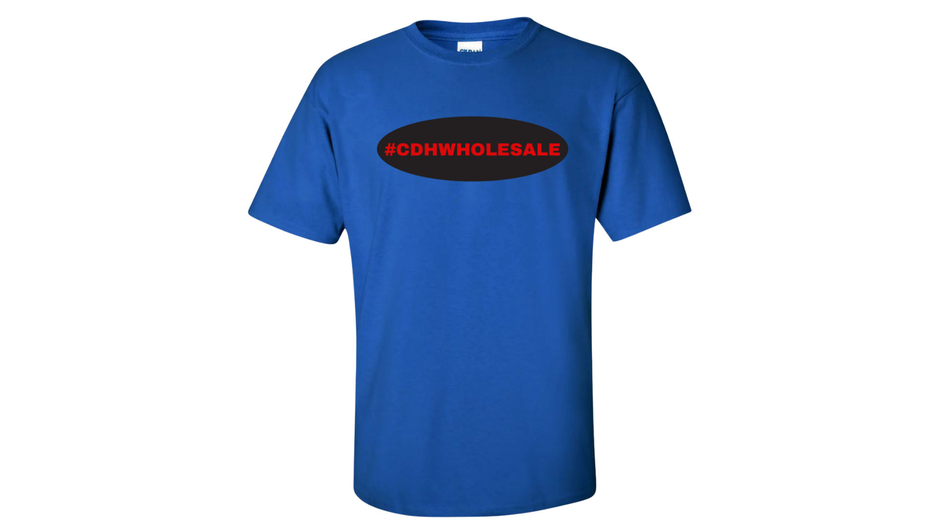 (#cdhwholesale” Unisex T-shirt (royal blue ) #3