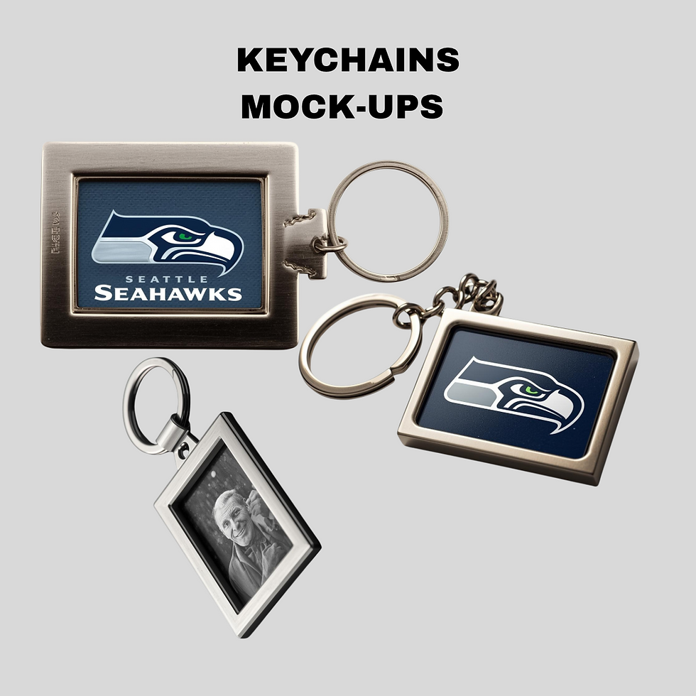 Thumbnail: Seattle Seahawks Keychains 