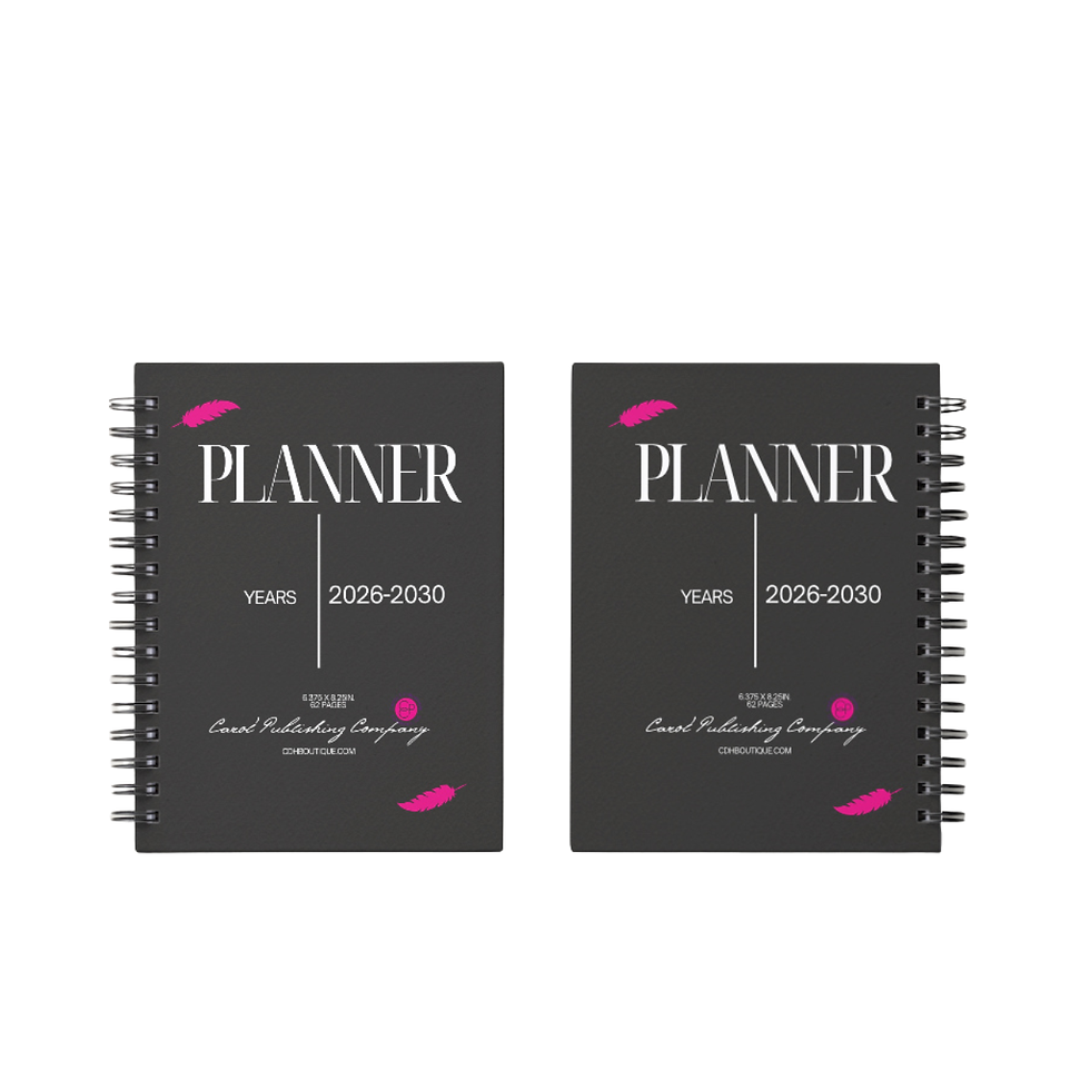 Thumbnail: 2026-2030 Planner Book (wire bound notebook with a hardcover)#1