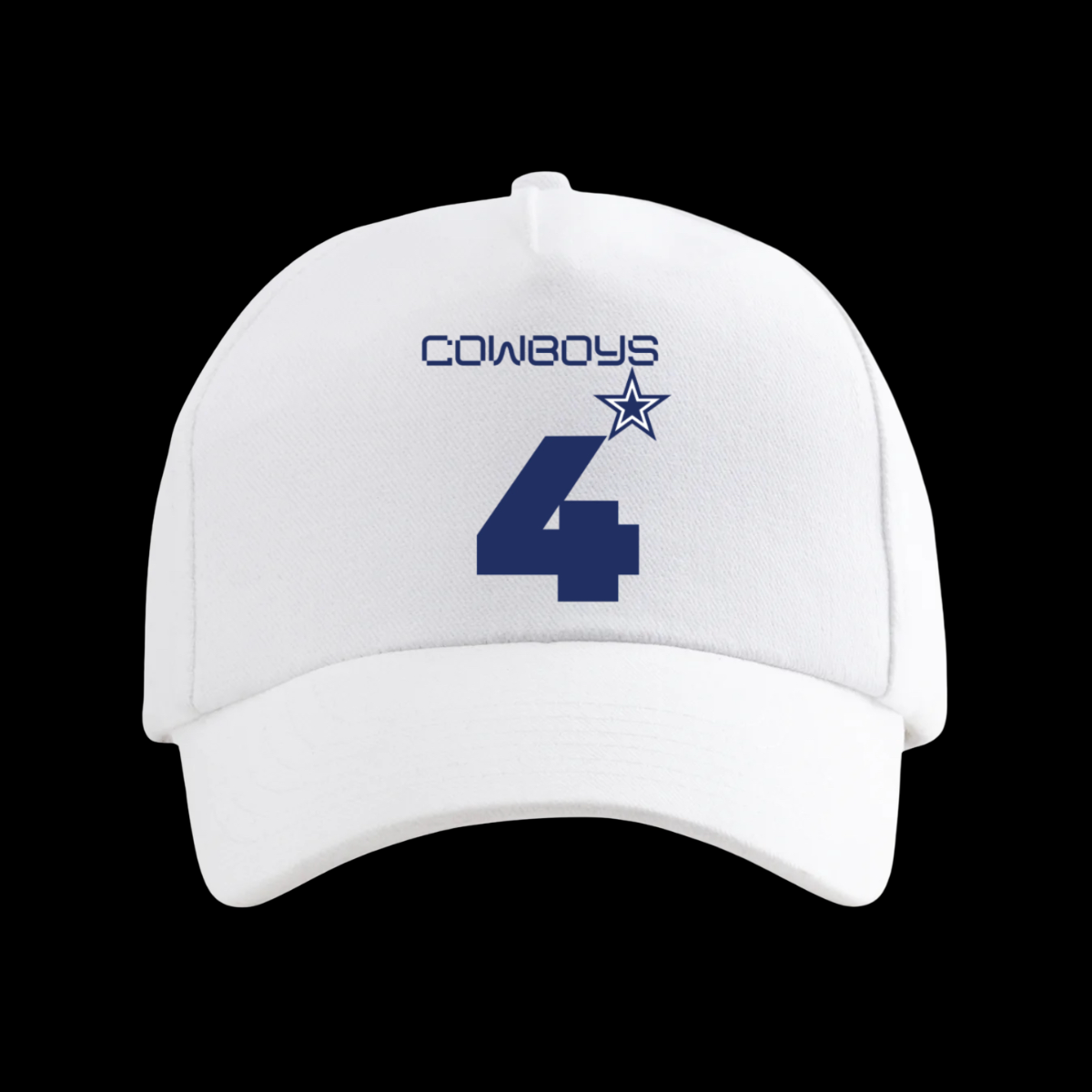 COWBOYS #4 STAR CAPS -1 count 