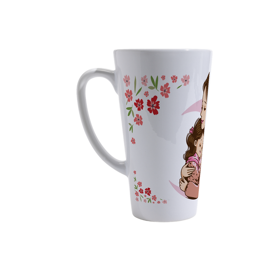 Thumbnail: Tall Latte Mother’s Day’s Wrap Around Mugs#1 